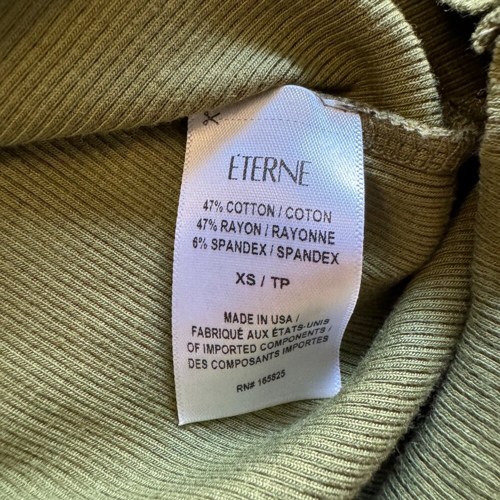 Eterne Tank Mini Dress Olive - Picture 4 of 7